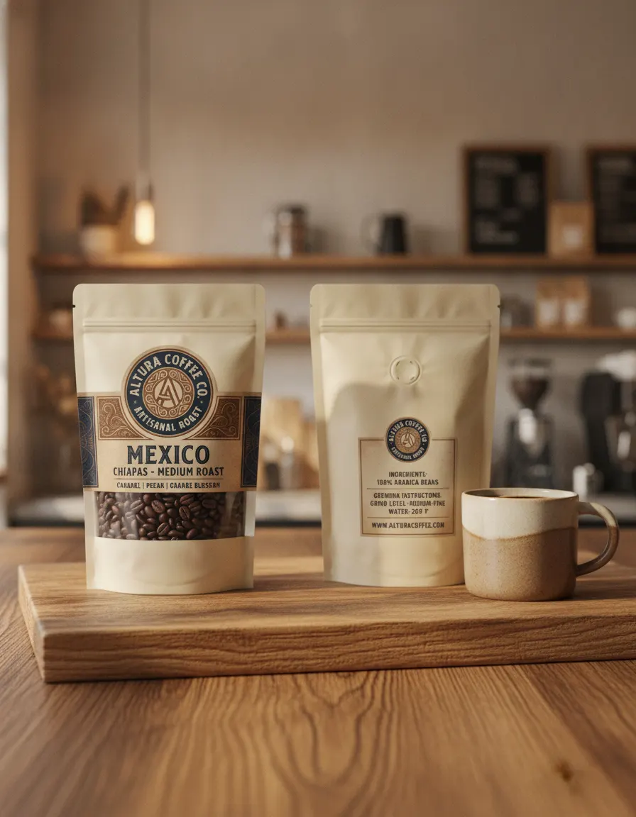 Food Packaging product photo generated by Fluxx